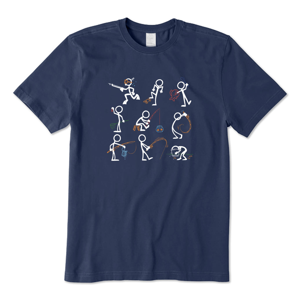 All Your Fishing Scenes T-Shirt
