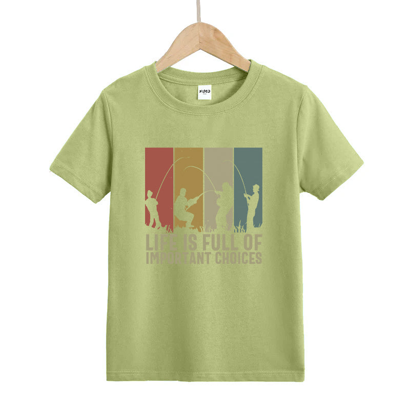 LIFE IS FULL OF IMPORTANT Kids T-Shirt