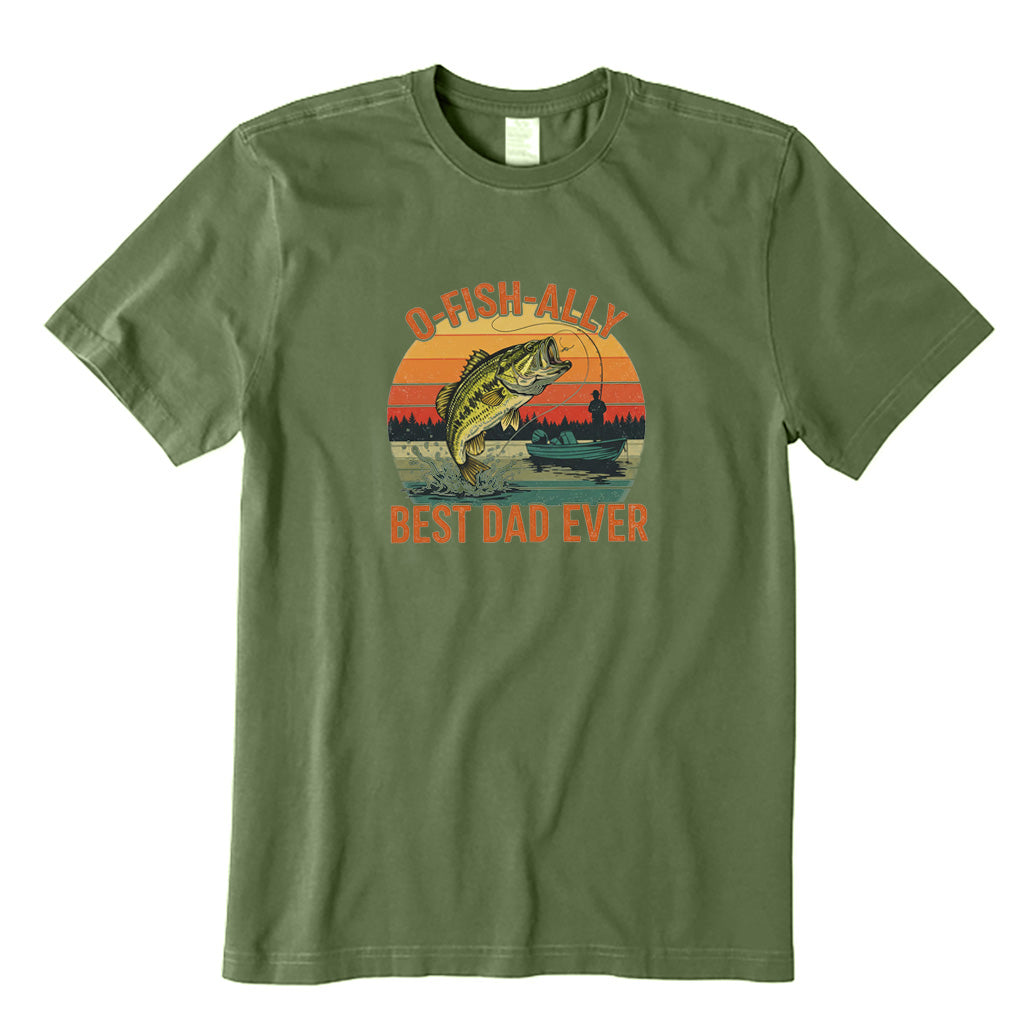 O-fish-ally Best Dad Ever T-Shirt