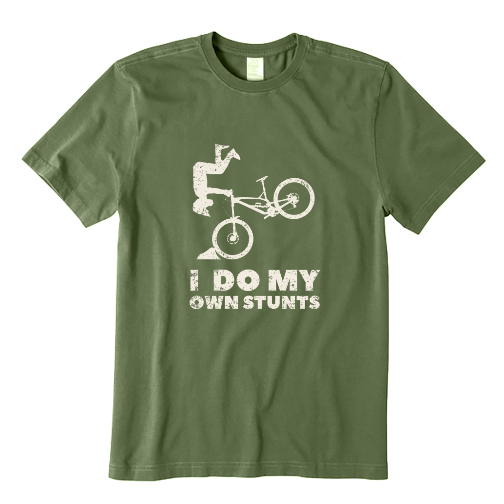 I Do My Own Stunts Cycling T-shirt