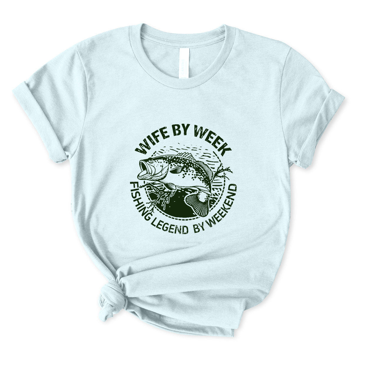 Fishing Legend By Weekend T-Shirt for Women