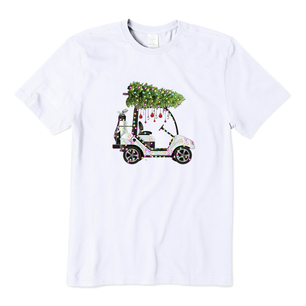 Christmas Golf Cart T-Shirt