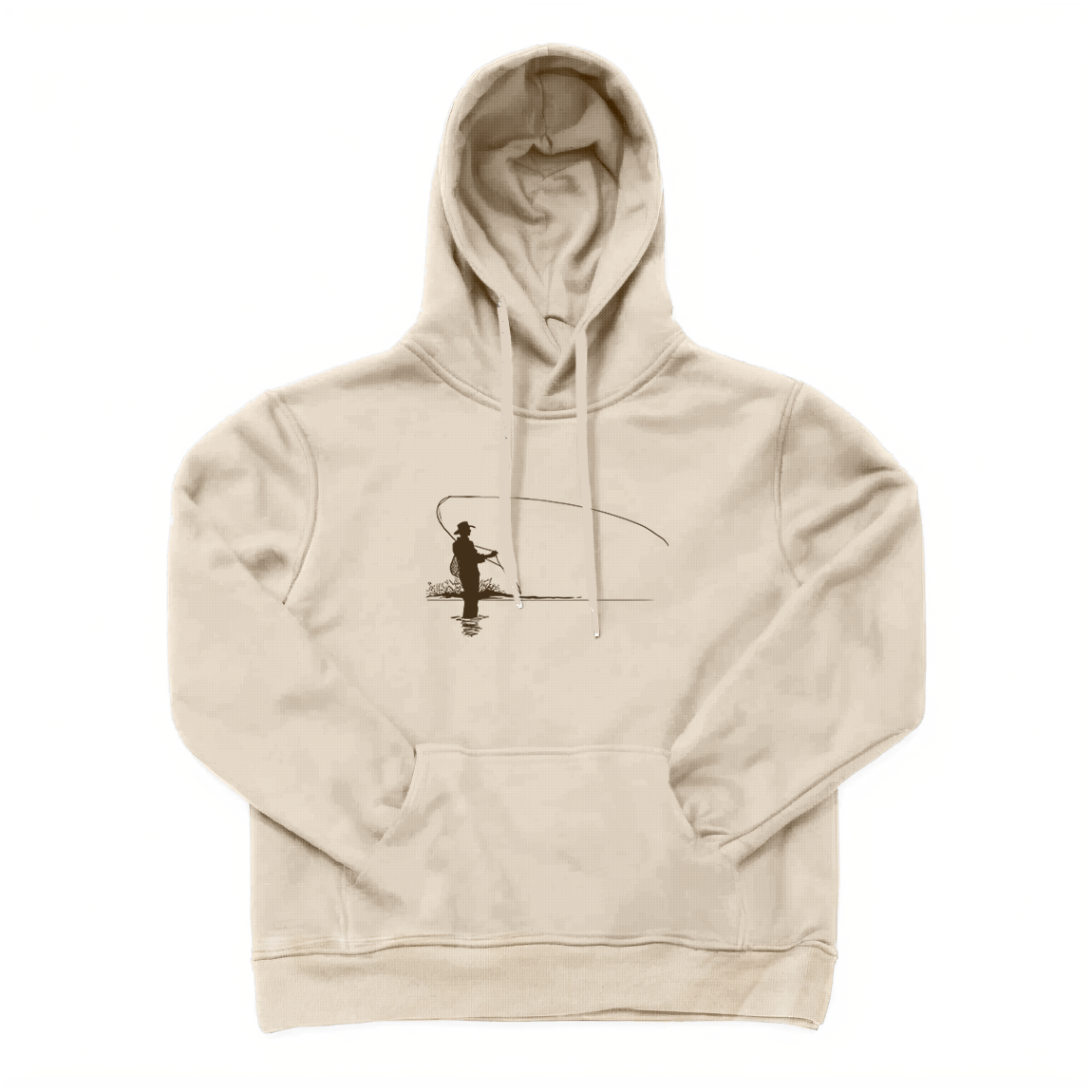 Fly Fishing Casting Hoodie
