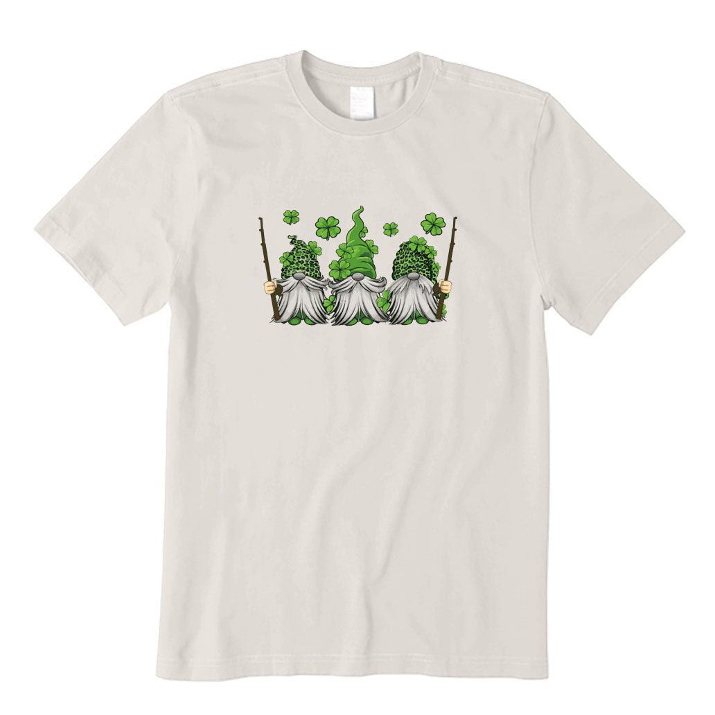 St Patrick's Day Gnomes Fishing T-Shirt