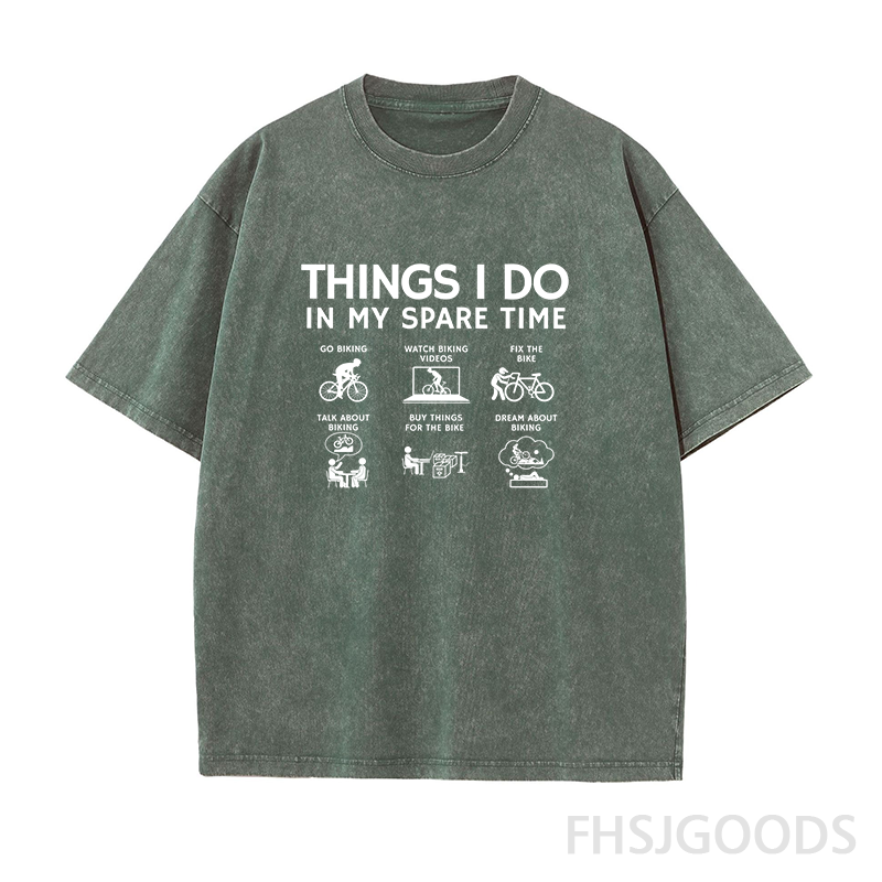 Funny Bike Lover Unisex Distressed T-Shirt