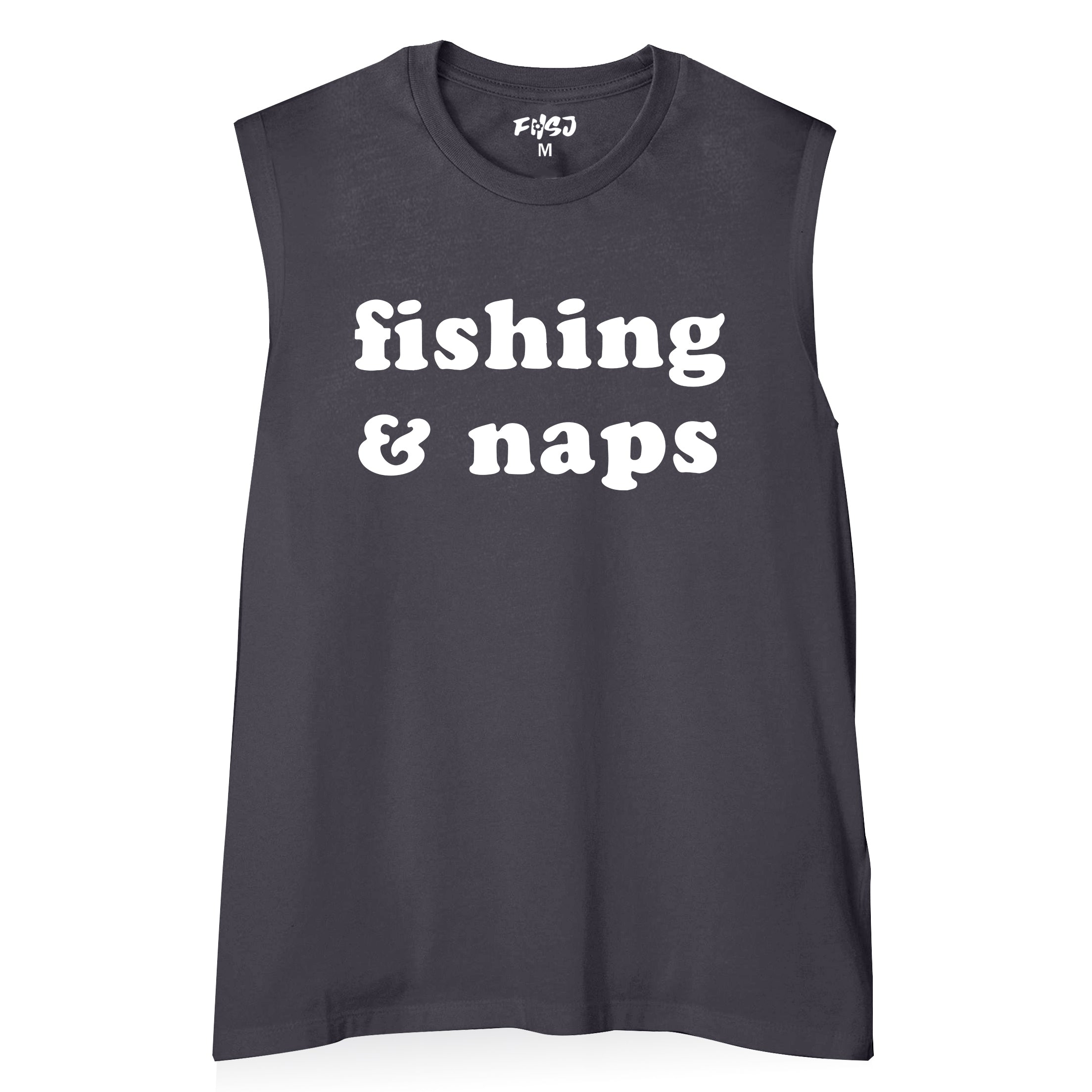 women Fishing and Naps Tank Top