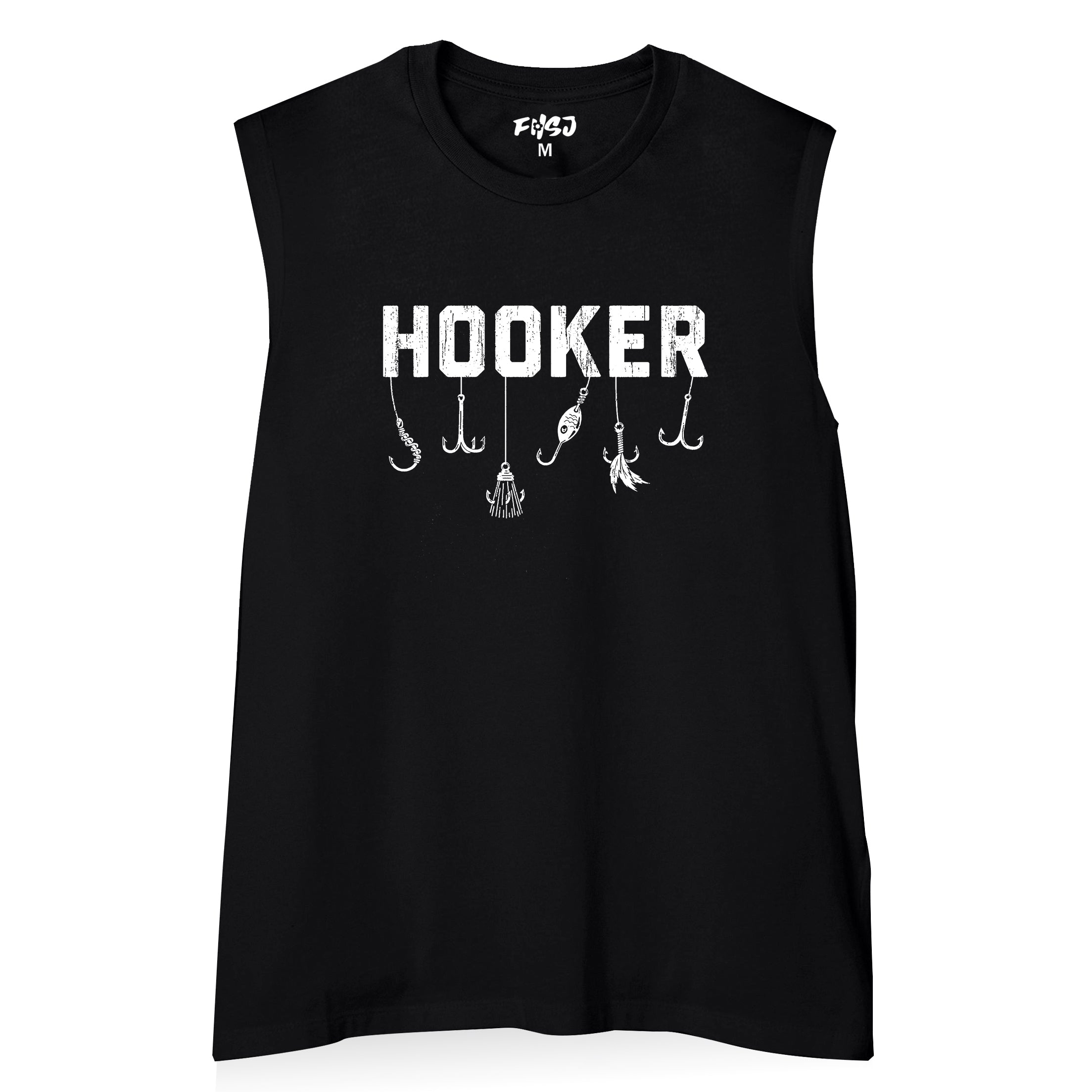Women Fishing Hooker Tank Top