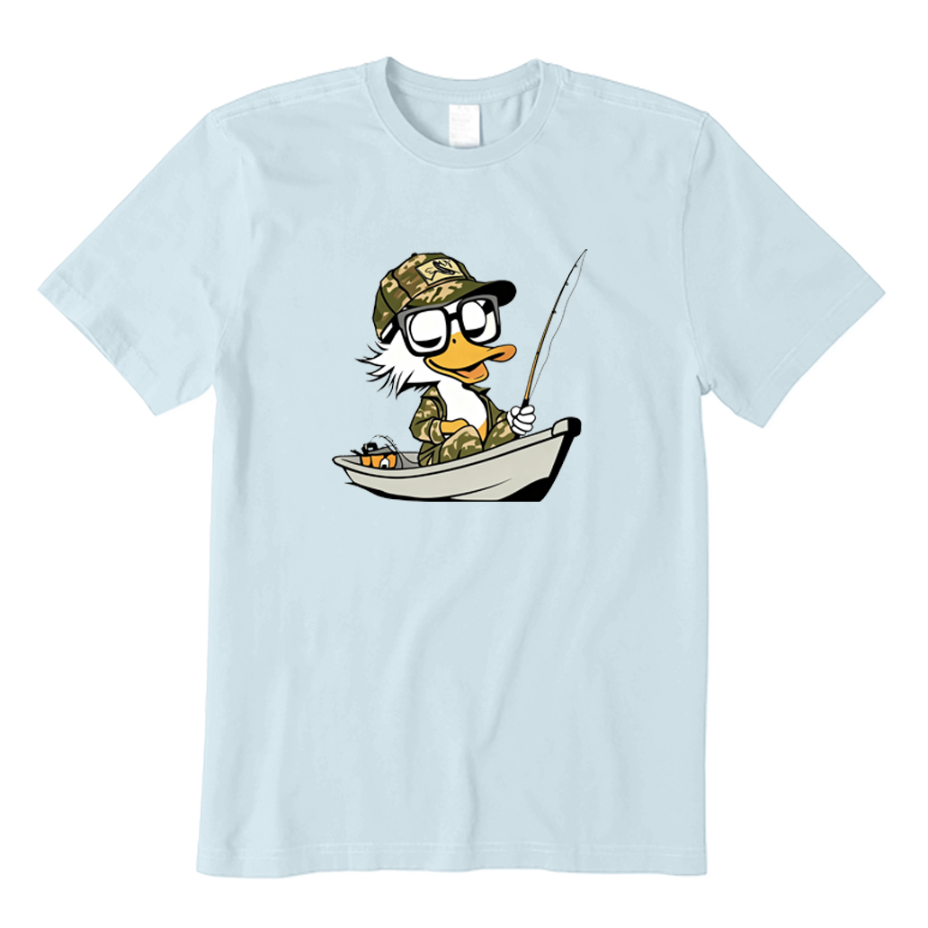 Fishing Goose T-shirt