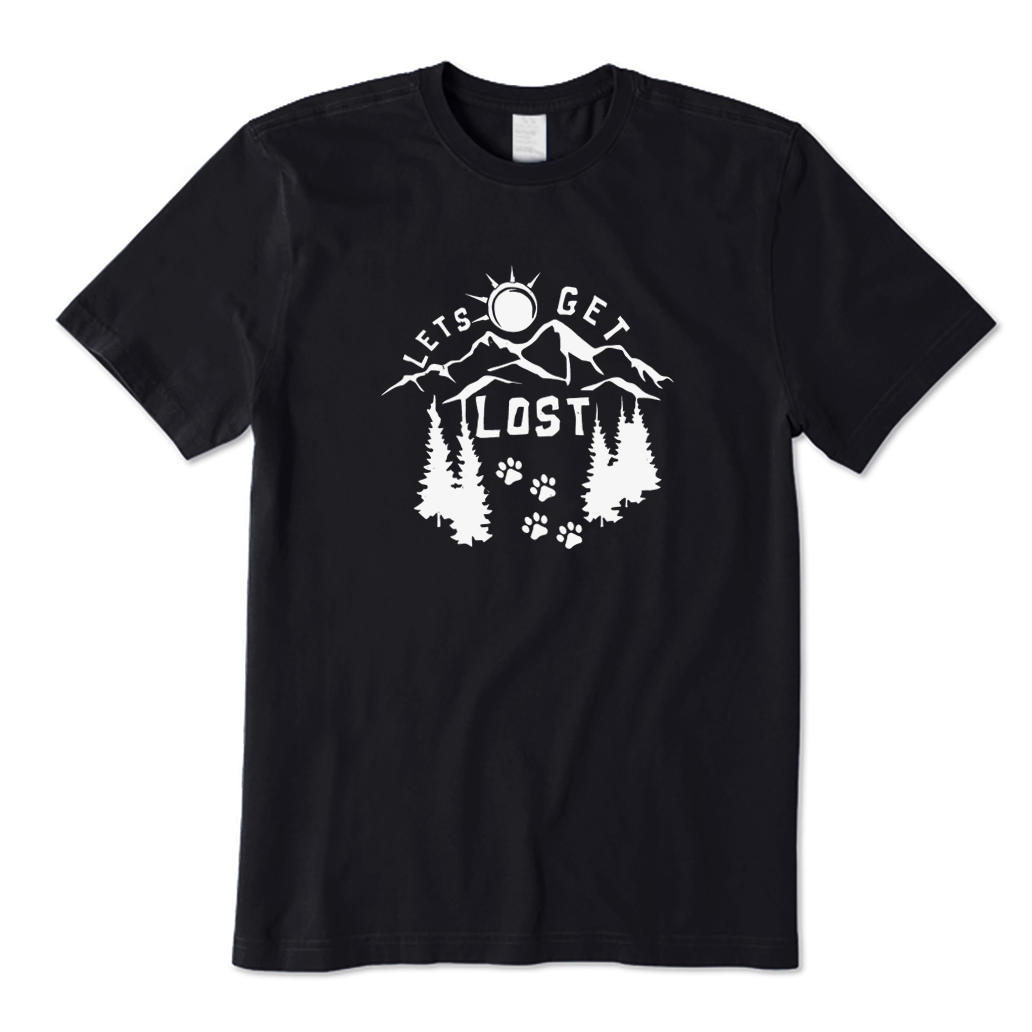 Let‘s Get Lost Hiking T-shirt
