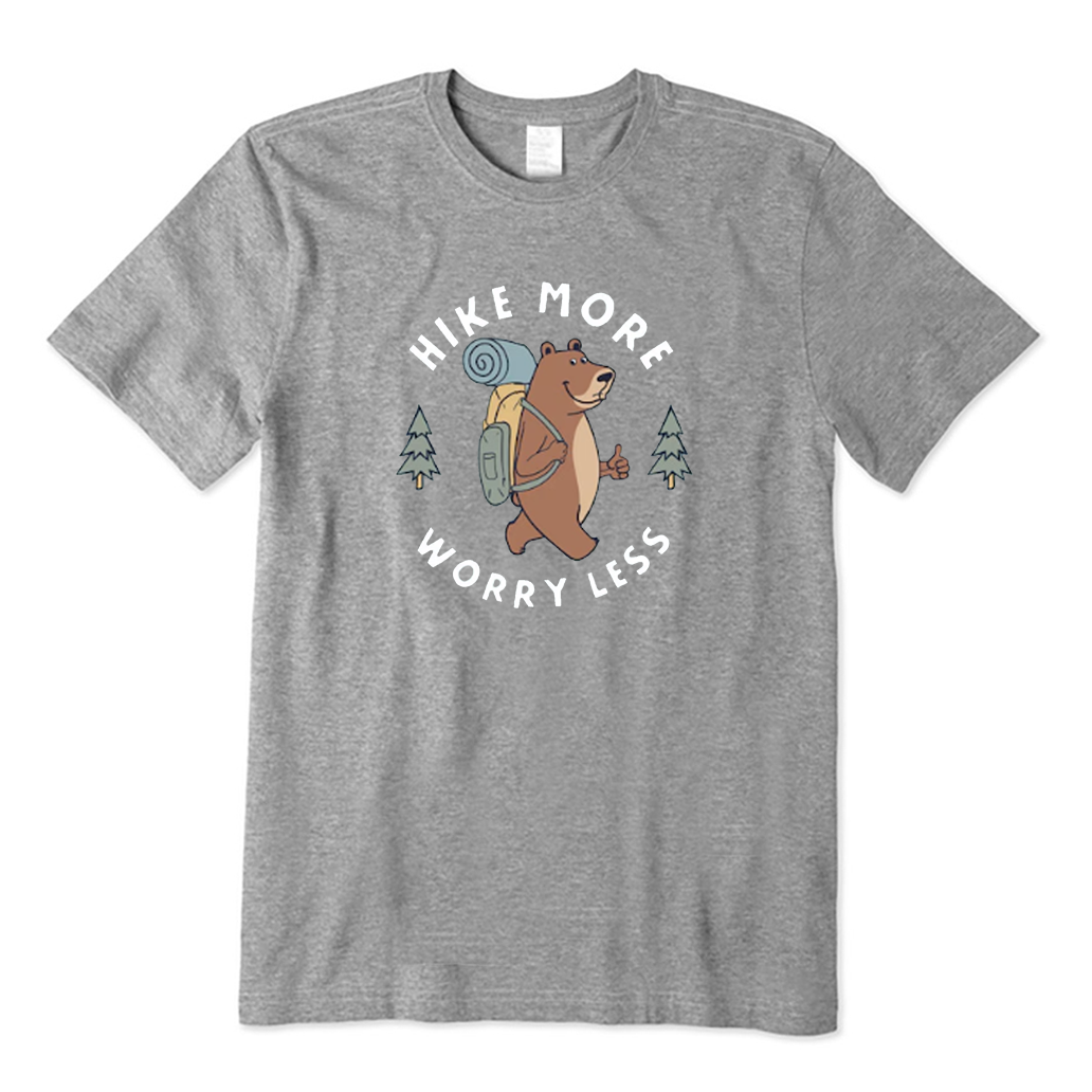 Bear Pine Tree Hiking T-Shirt