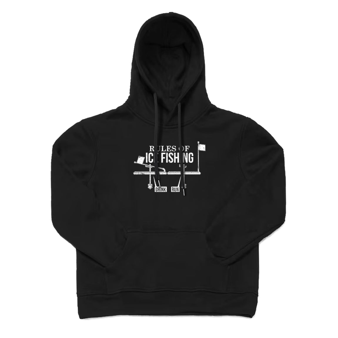 Rules of Ice Fishing Hoodie