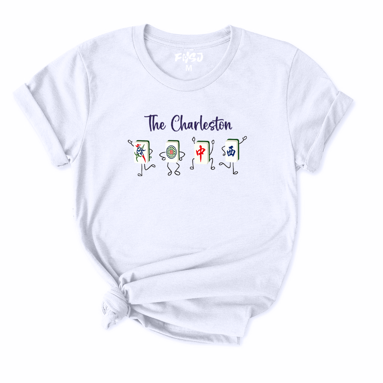 Mahjong Charleston Dance Party T-Shirt for Women