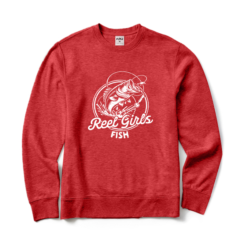 Reel Girls Fish Crewneck Sweatshirt