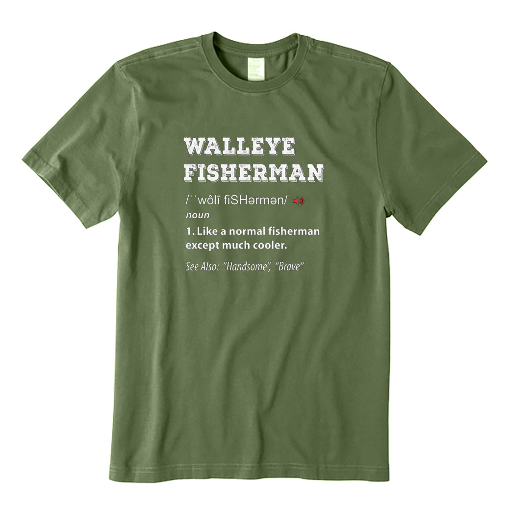 Walleye Fisherman T-Shirt