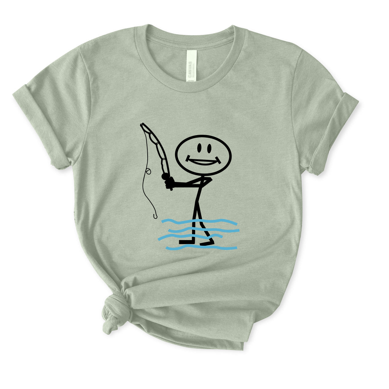 Happy Fishing T-Shirt for women