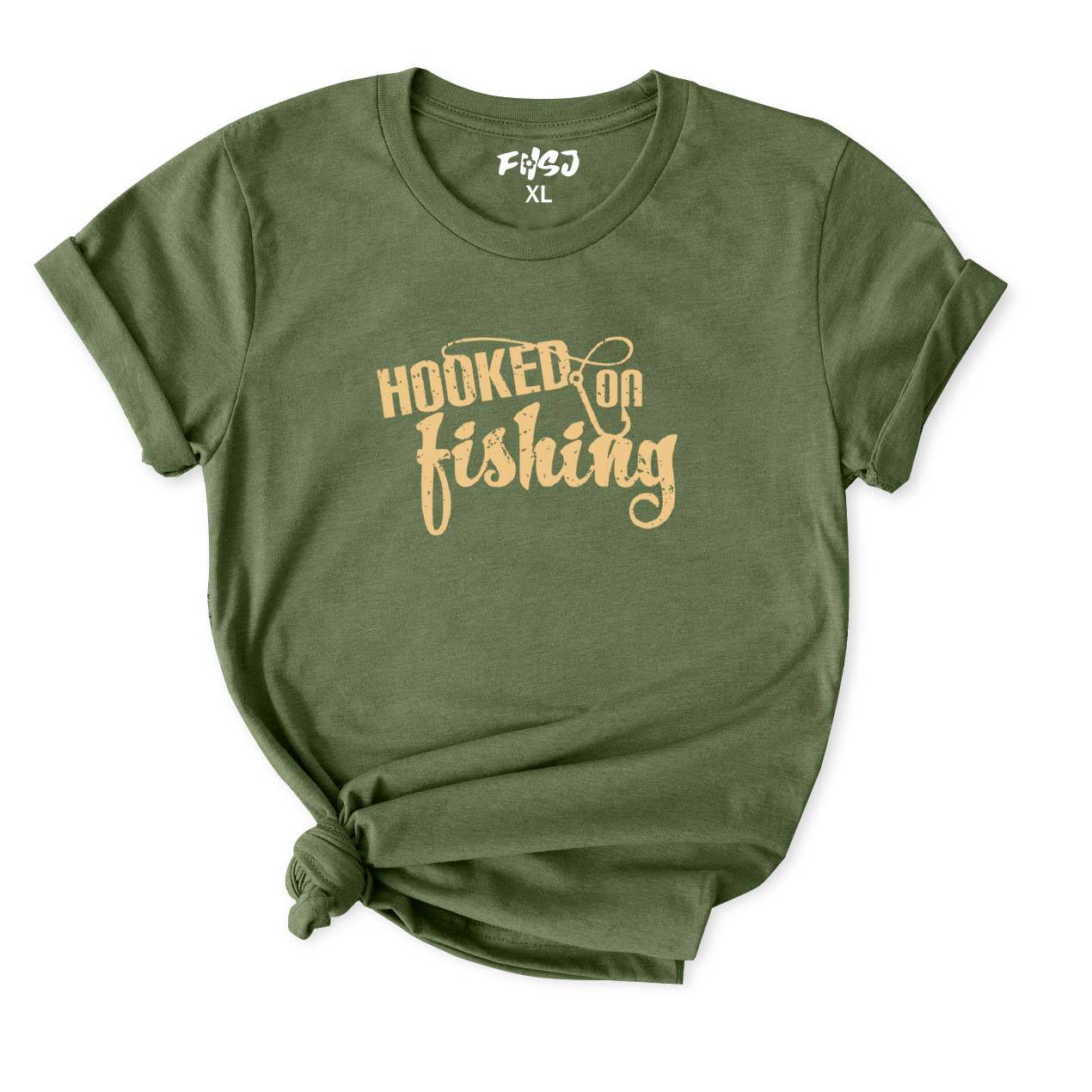 Hooked on Fishing T-Shirt for Women