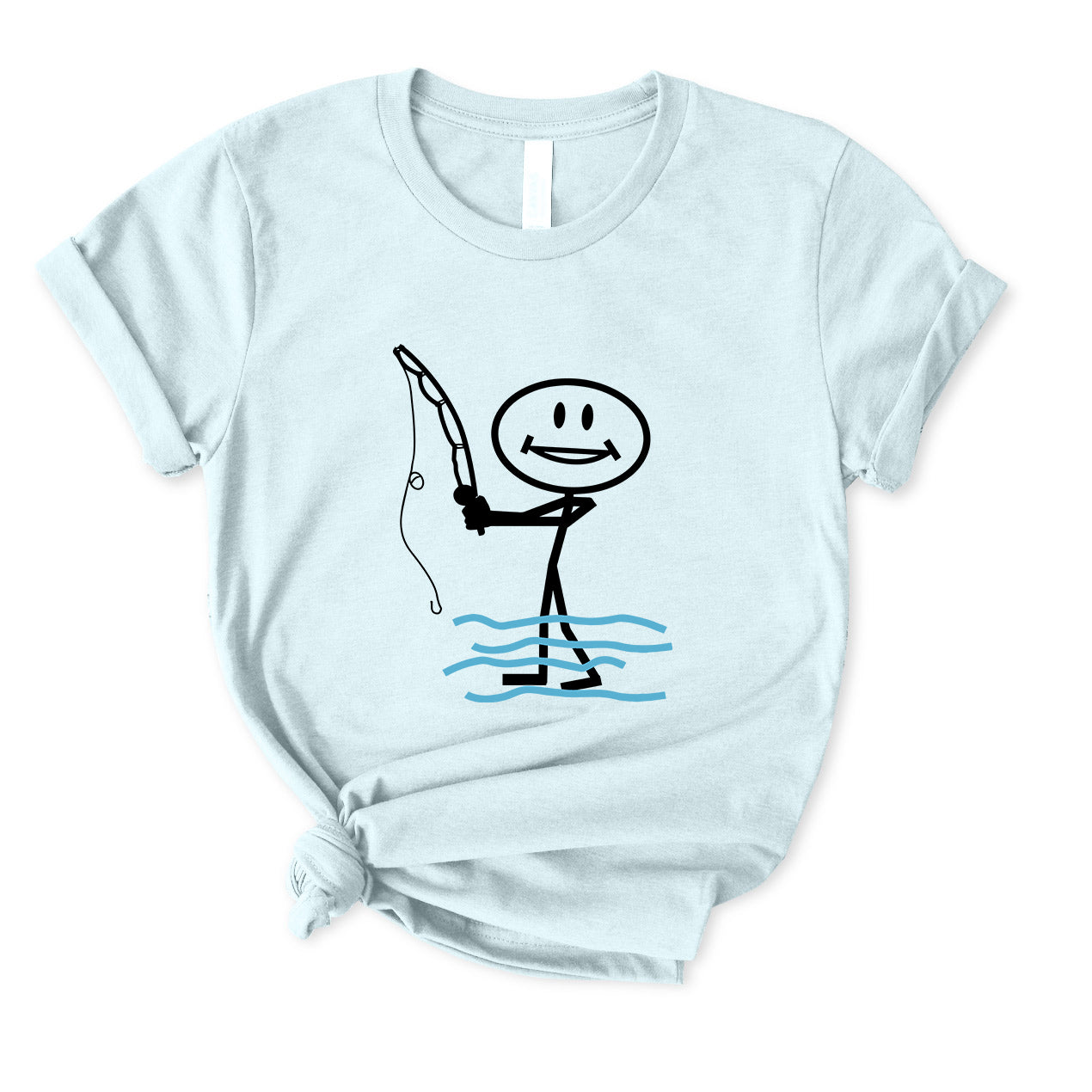 Happy Fishing T-Shirt for women