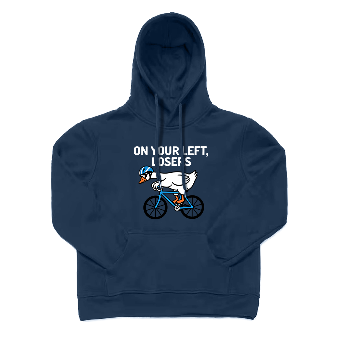 On Your Left Losers Cycling Hoodie