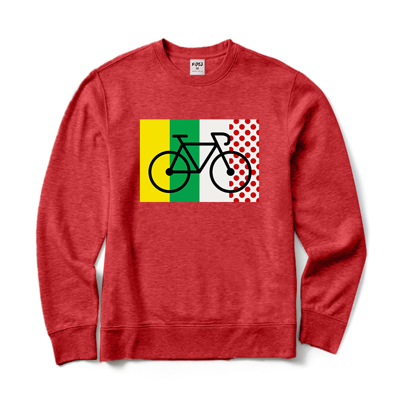 Tour de France Cycling Crewneck Sweatshirt