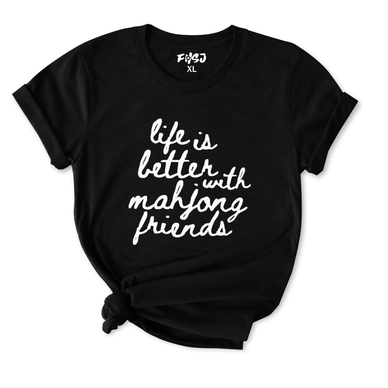 Life Is Better With Mahjong Friends T-Shirt for Women