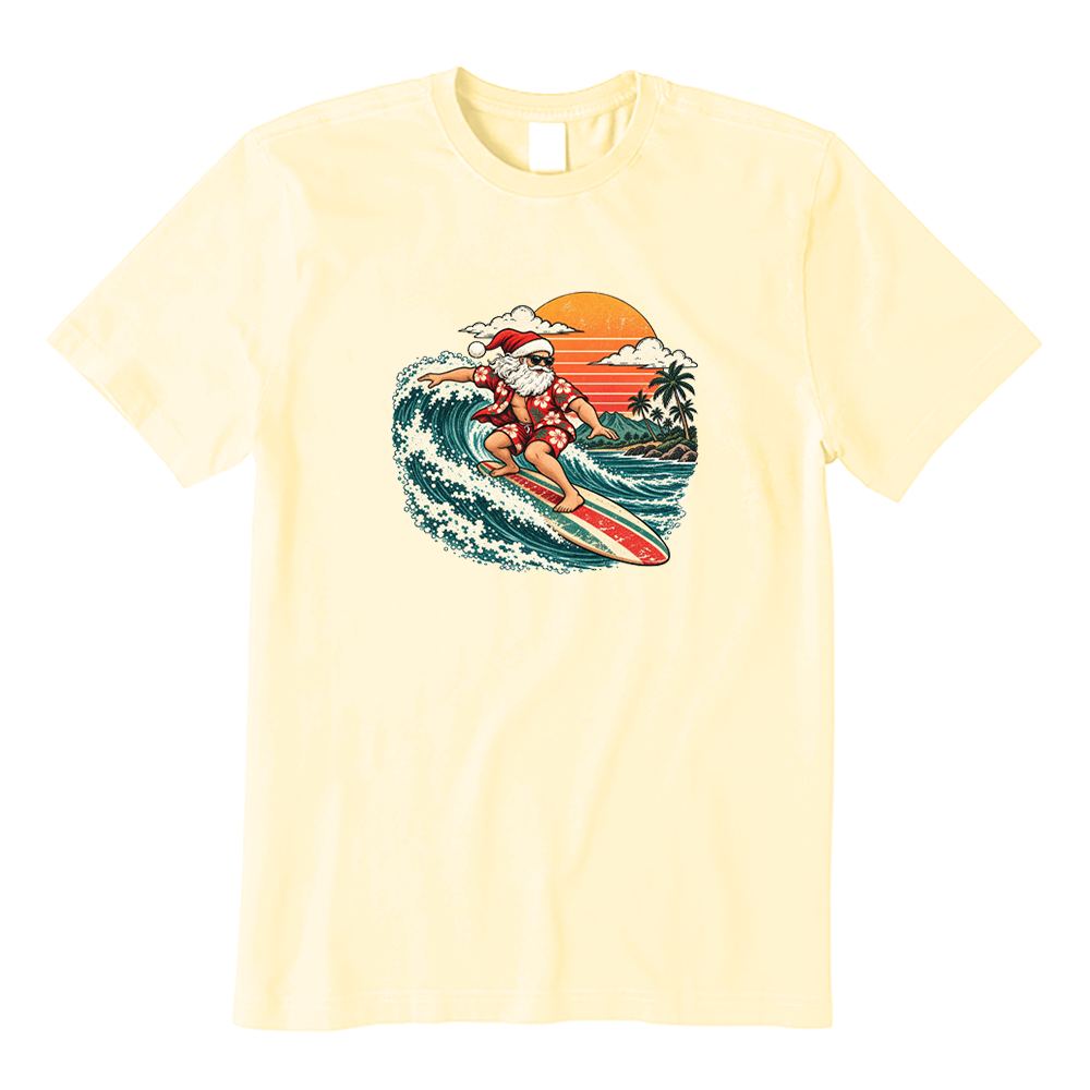 Surfing Santa T-Shirt