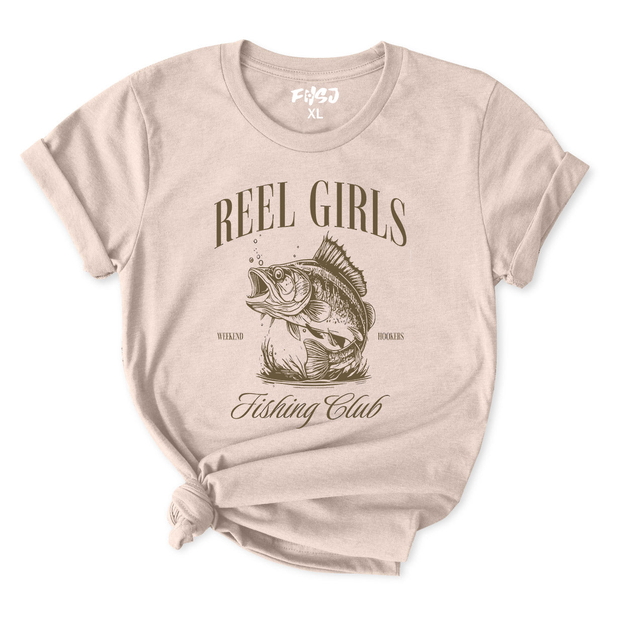 Reel Girls Fishing Club T-Shirt for Women