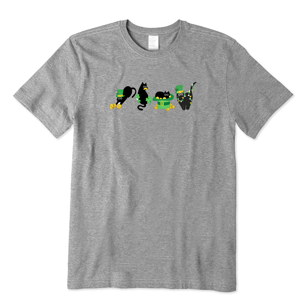 Cat Shamrocks T-shirt