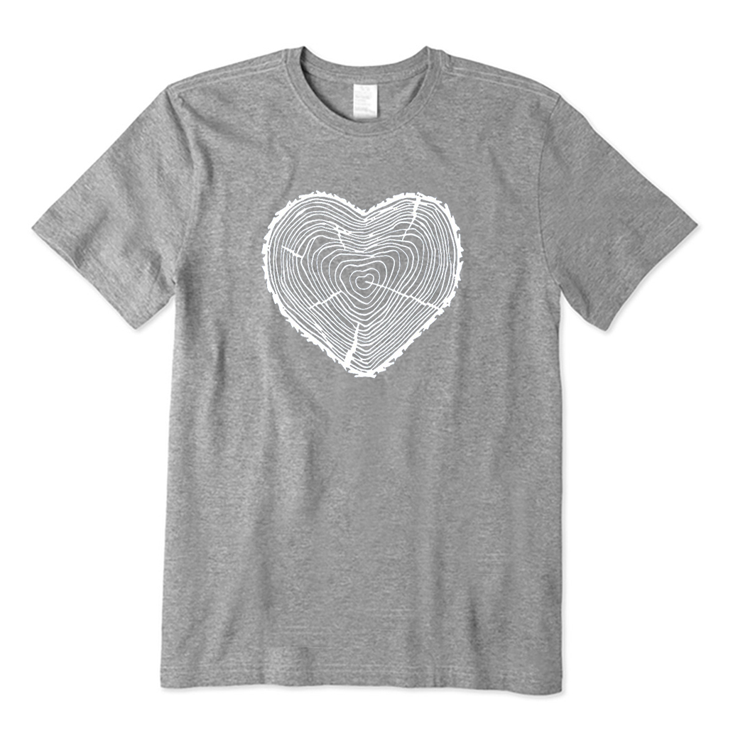 Tree Trunk Heart T-Shirt