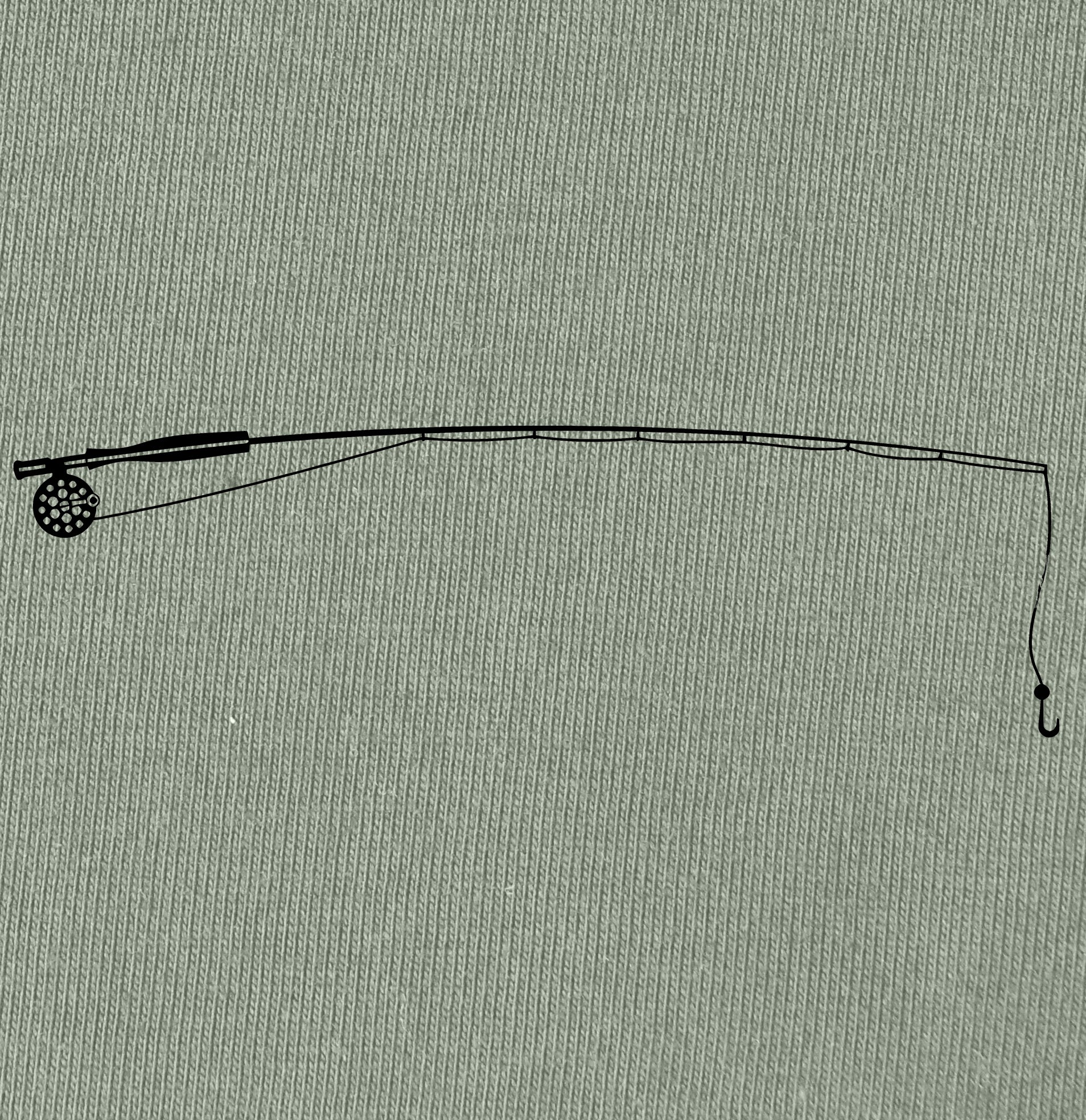 Fishing Fly Rod T-Shirt