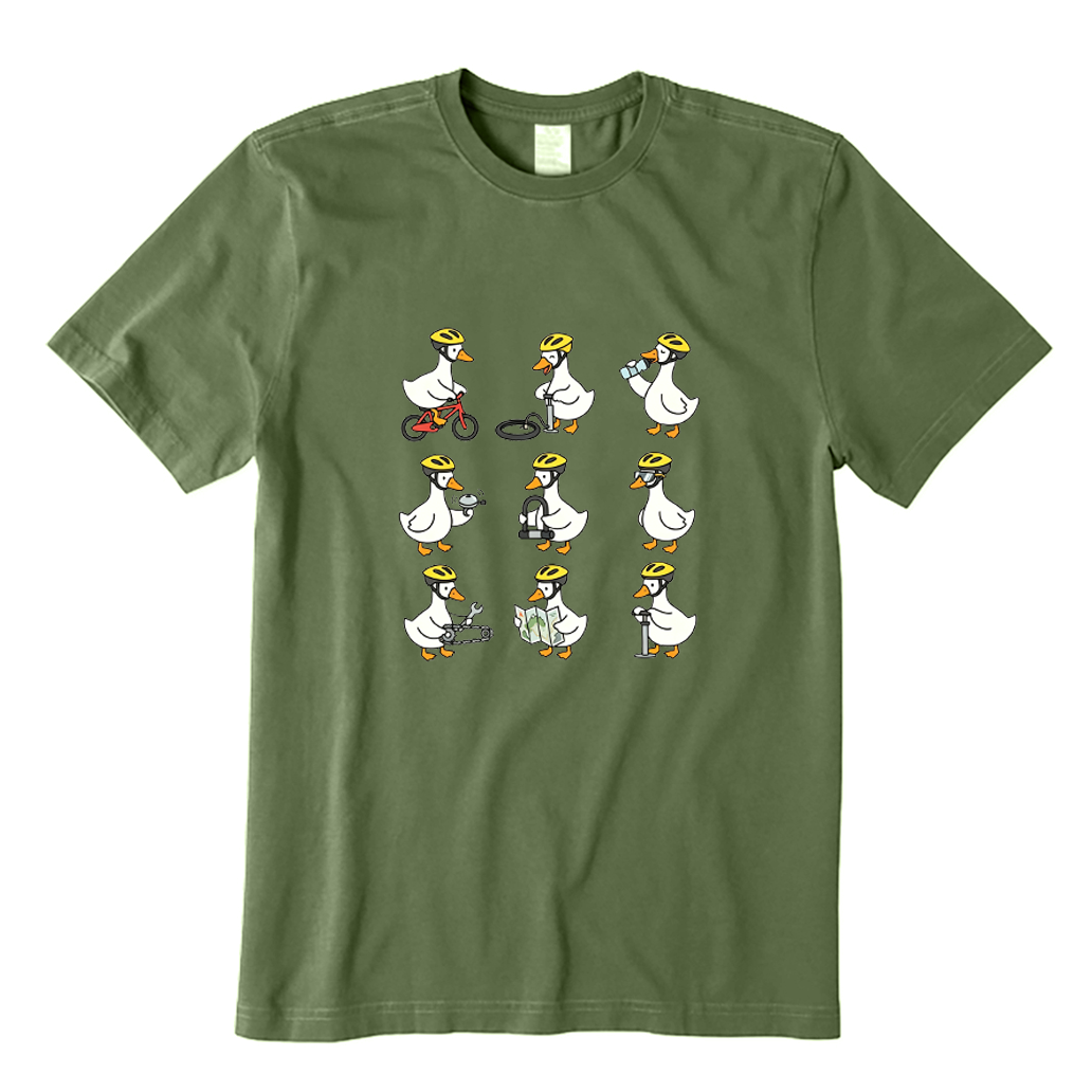 Biking Goose T-shirt