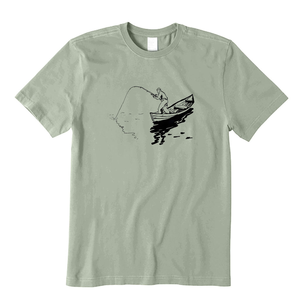 Canoe Fishing T-Shirt