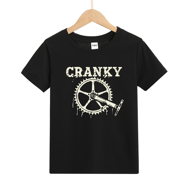 Cranky Cycling Bike Kids T-Shirt