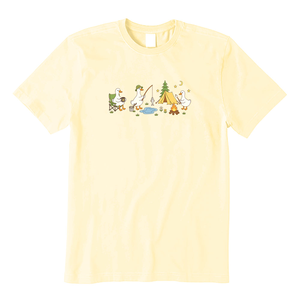 Goose Camping & Fishing T-shirt