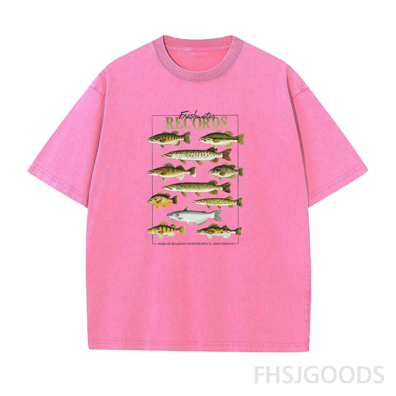 Freshwater Records Unisex Distressed T-Shirt