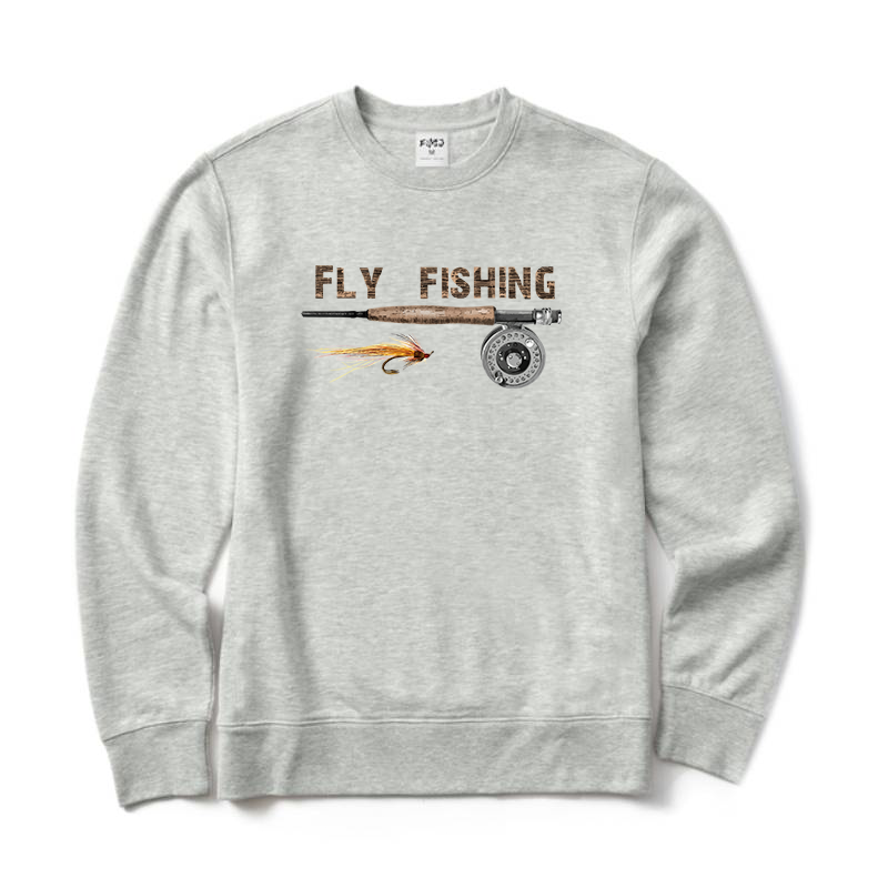 Fly Fishing Crewneck Sweatshirt