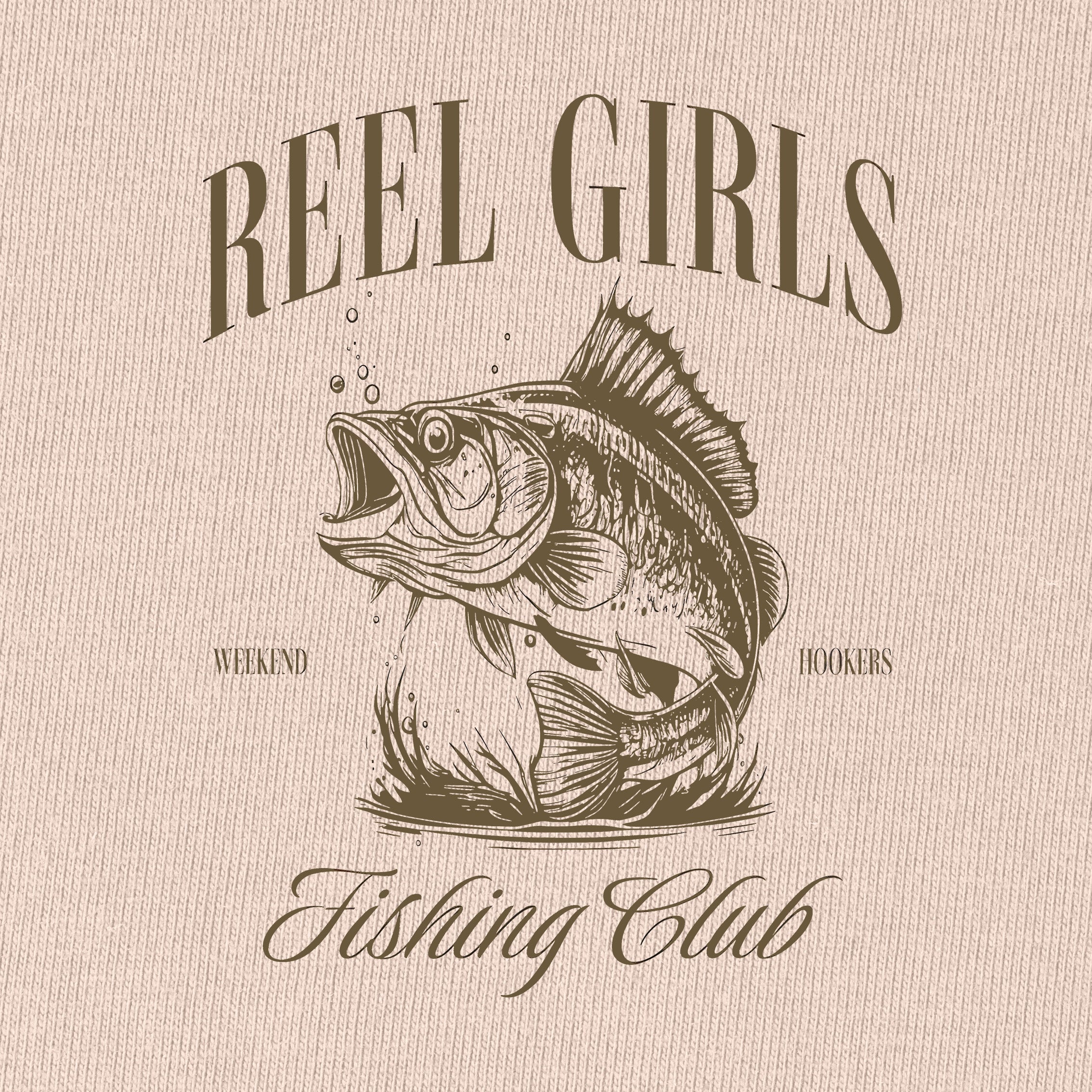 Reel Girls Fishing Club T-Shirt for Women