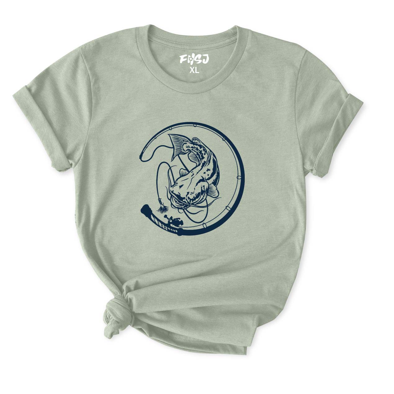 Catfish Fishing T-Shirt for Women