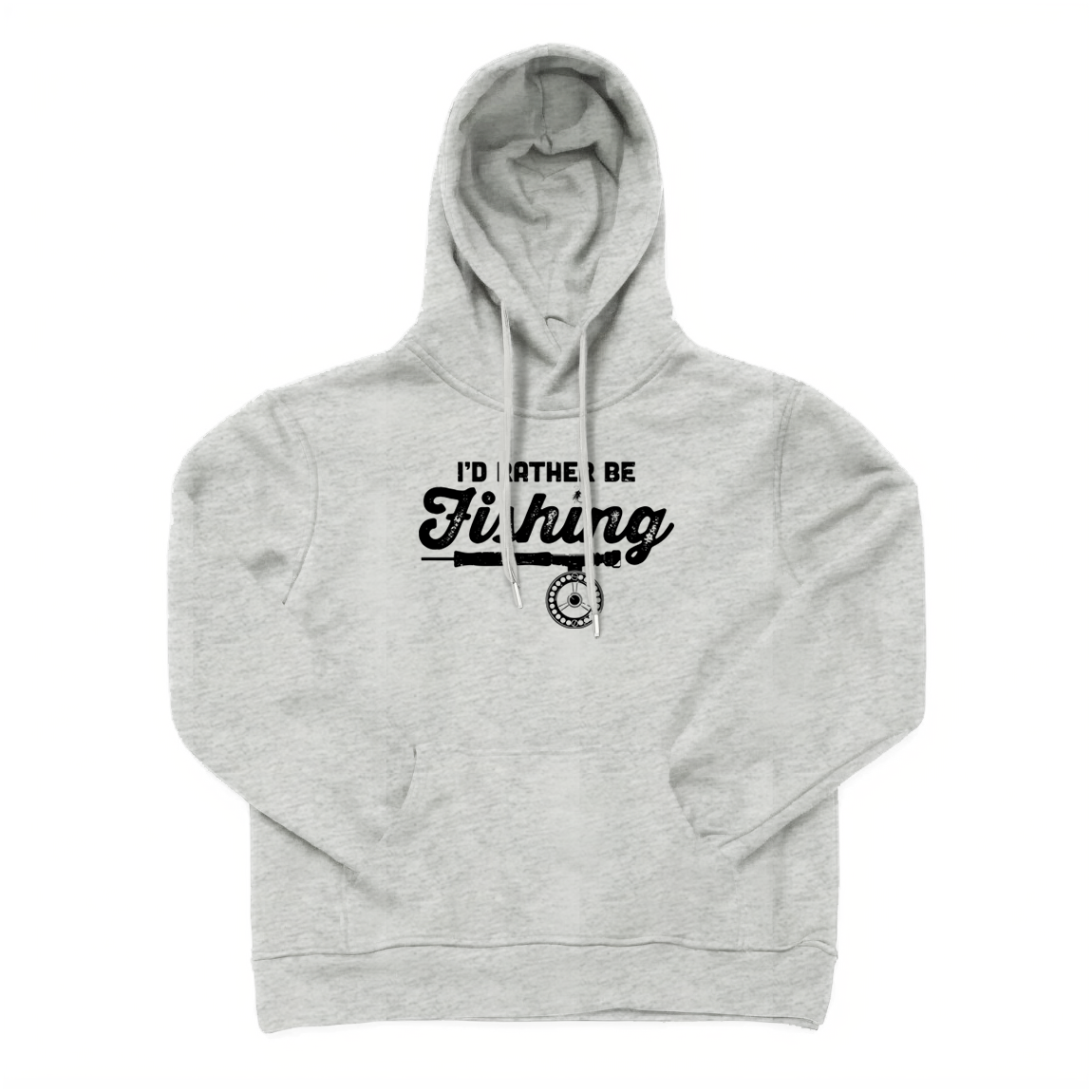 I'd Rather Be Fishing Fly Fishing Hoodie