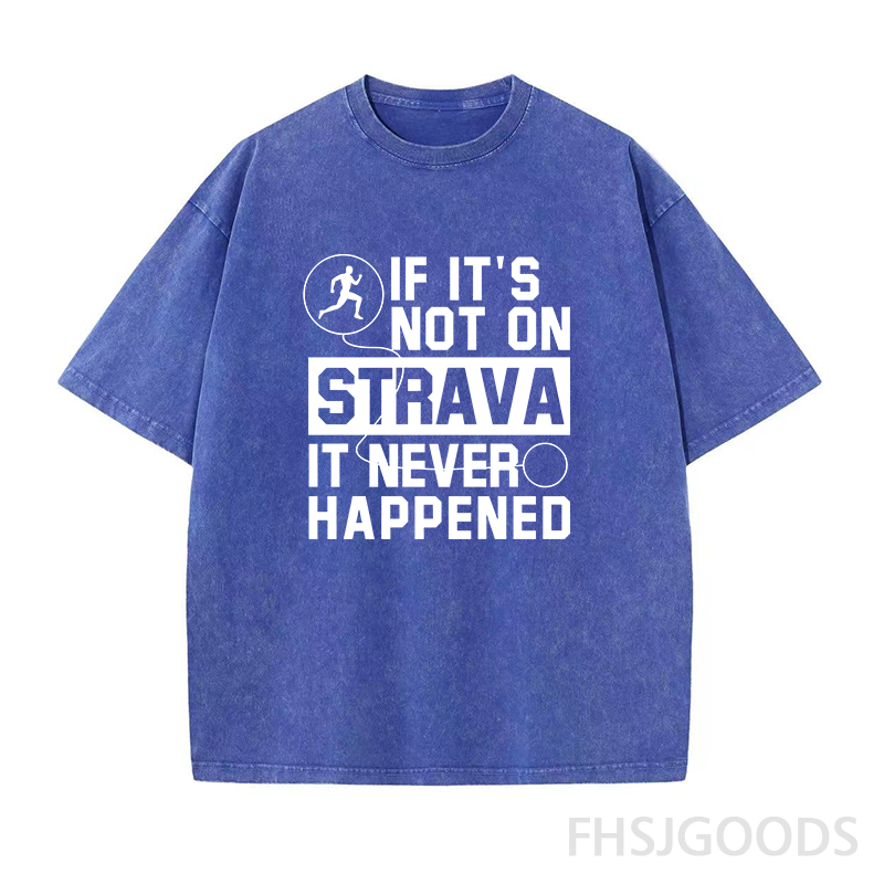 It Never Happened Running Unisex Distressed T-Shirt