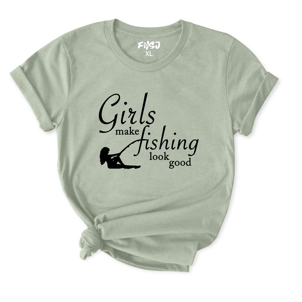 Girl's Fishing T-Shirt for Women