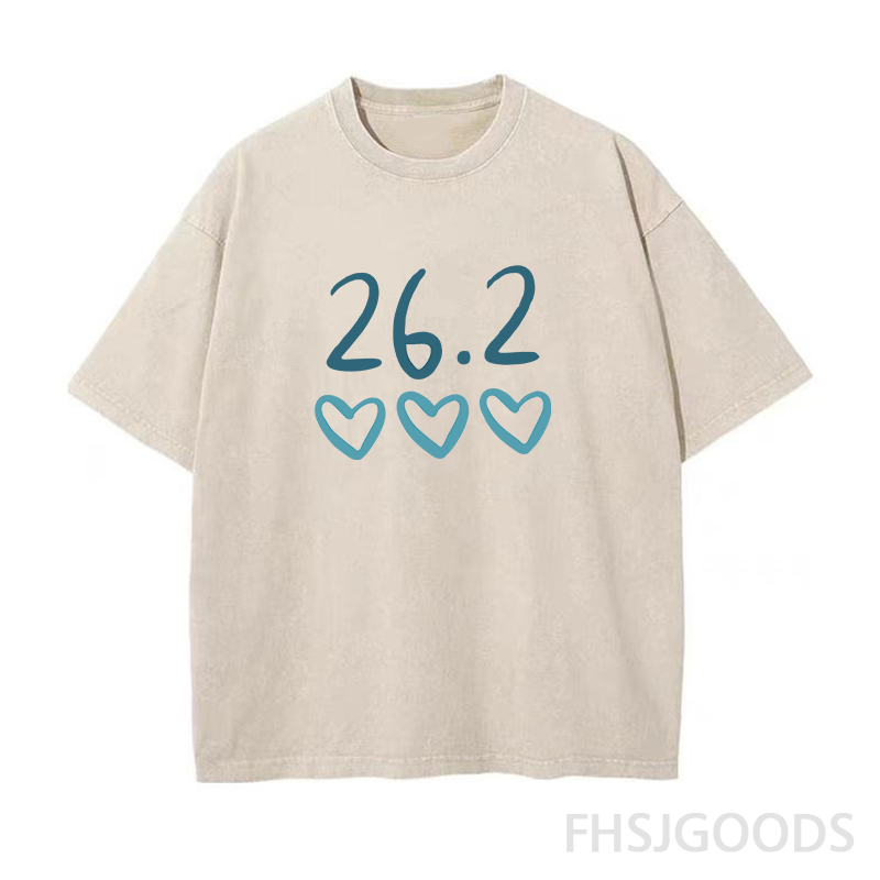 26.2 Runner Unisex Distressed T-Shirt