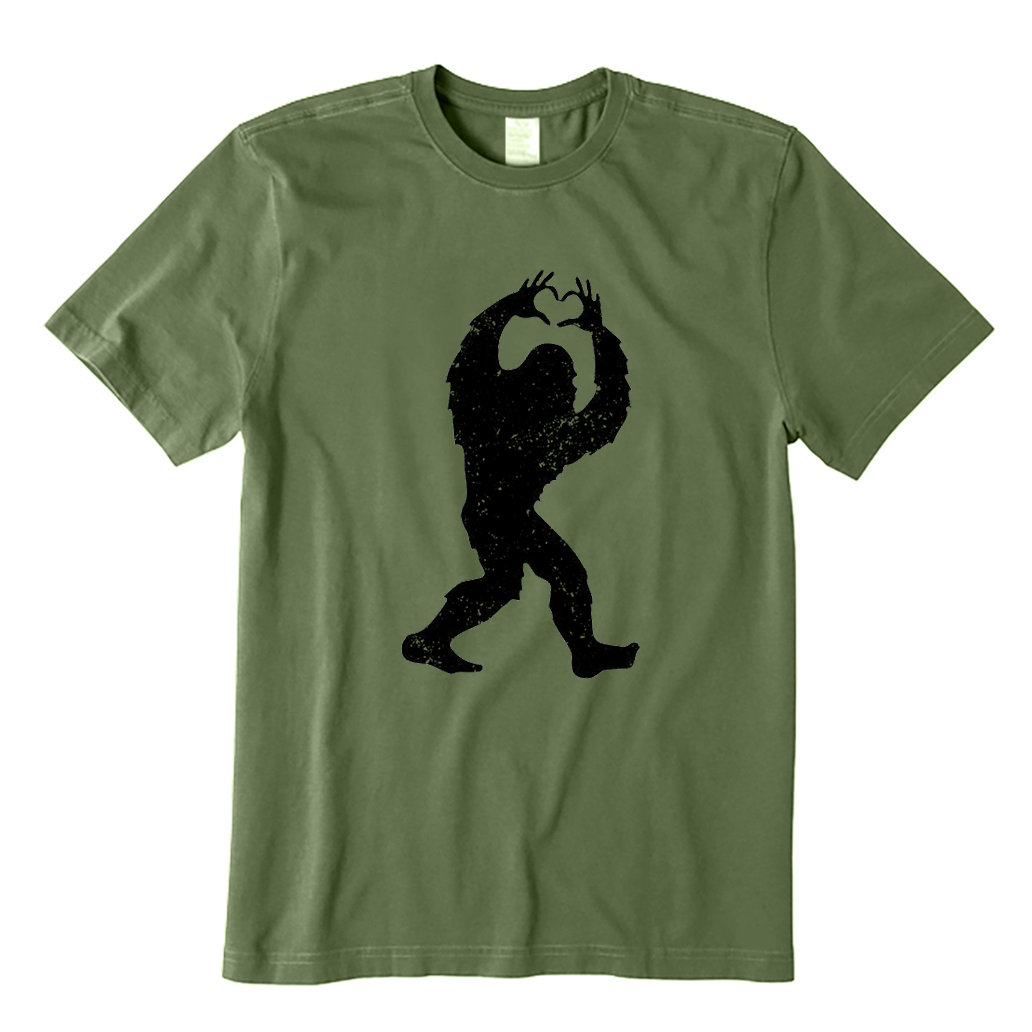Heart Hands Bigfoot T-Shirt