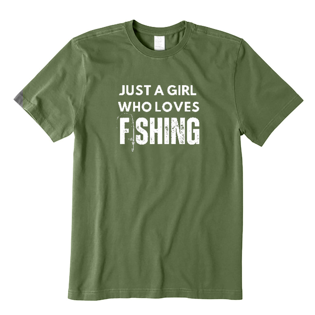 Just A Girl Who Loves Fishing T-Shirt