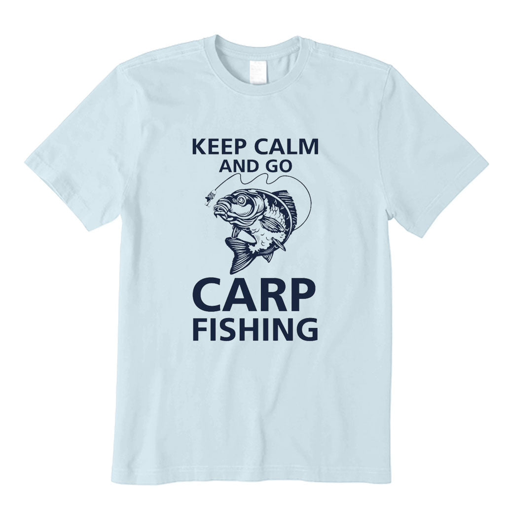 Keep Calm and Go Carp Fishing T-Shirt