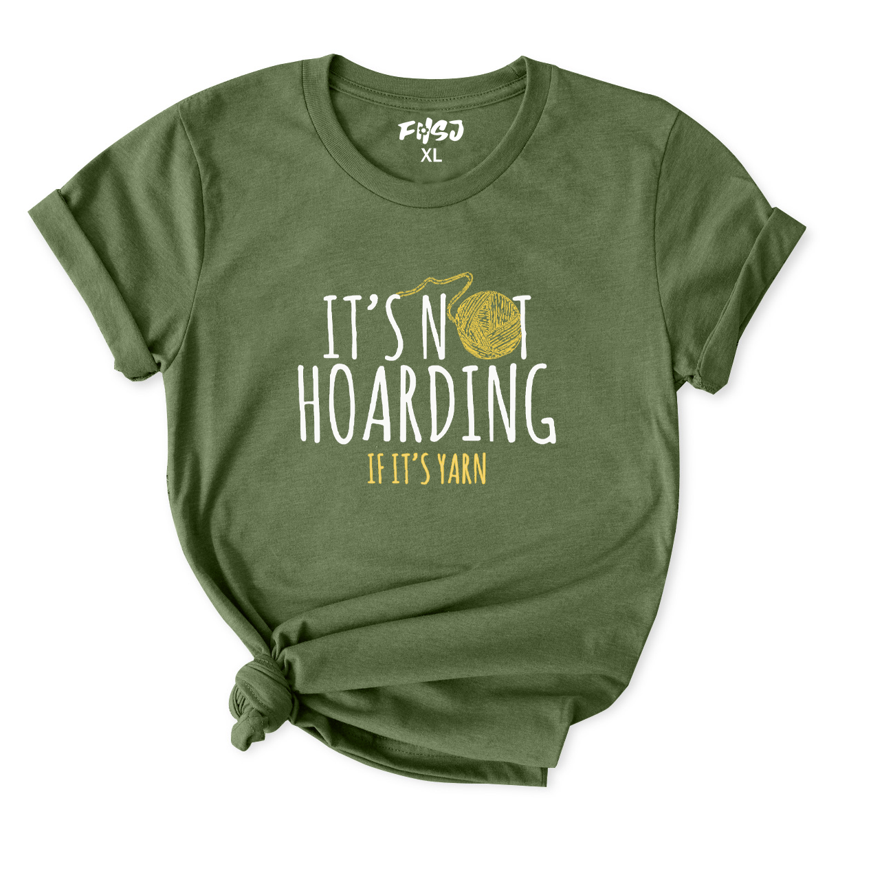 It's Not Hoarding If It's Yarn T-Shirt for Women
