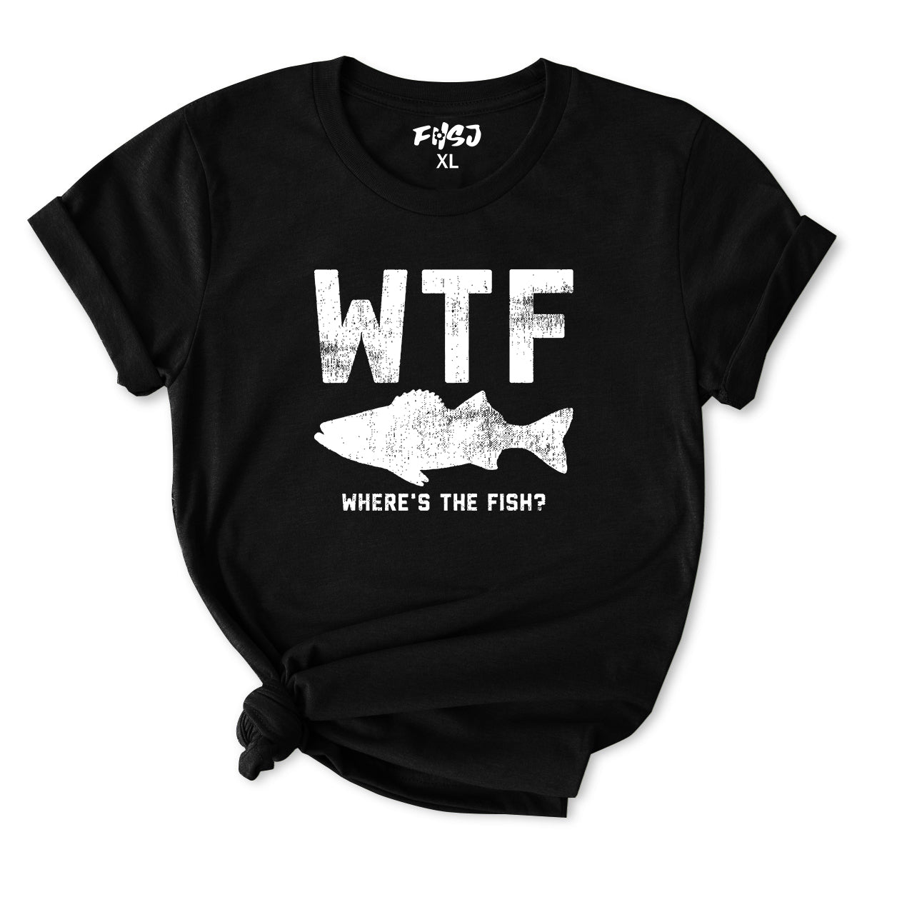 WTF Where's The Fish T-Shirt for women