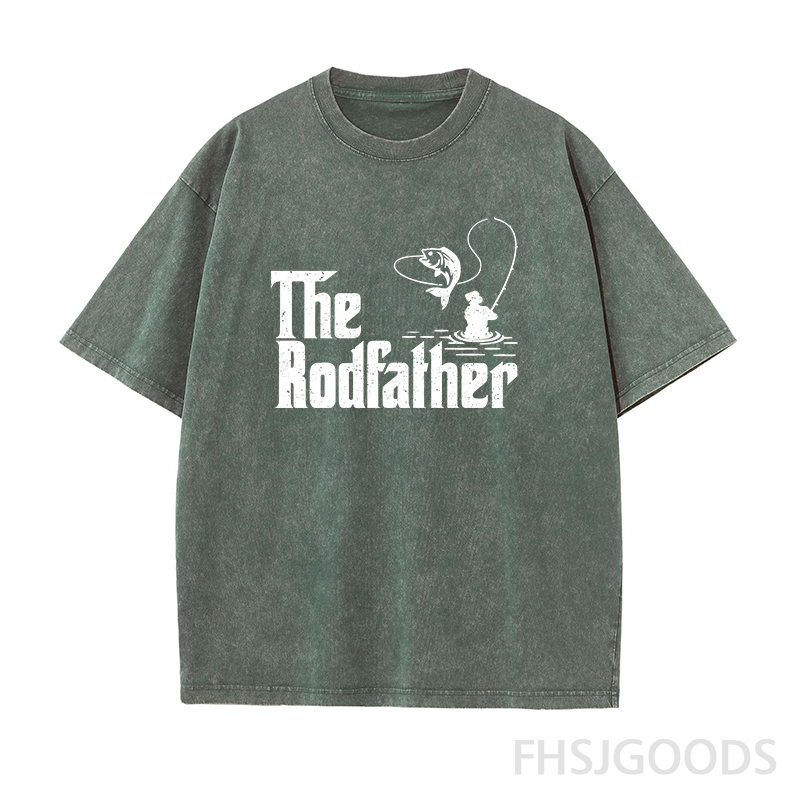The Rodfather Unisex Distressed T-Shirt