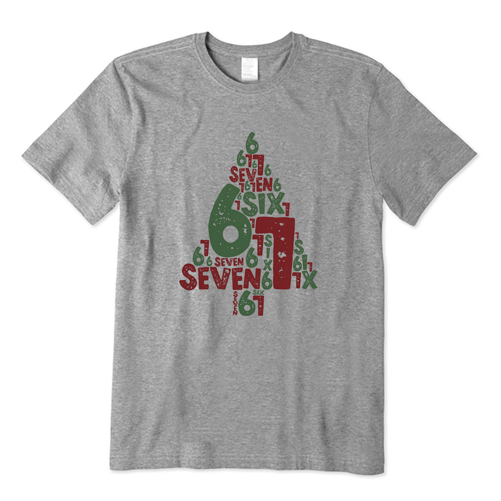 Six Seven Christmas Tree T-Shirt
