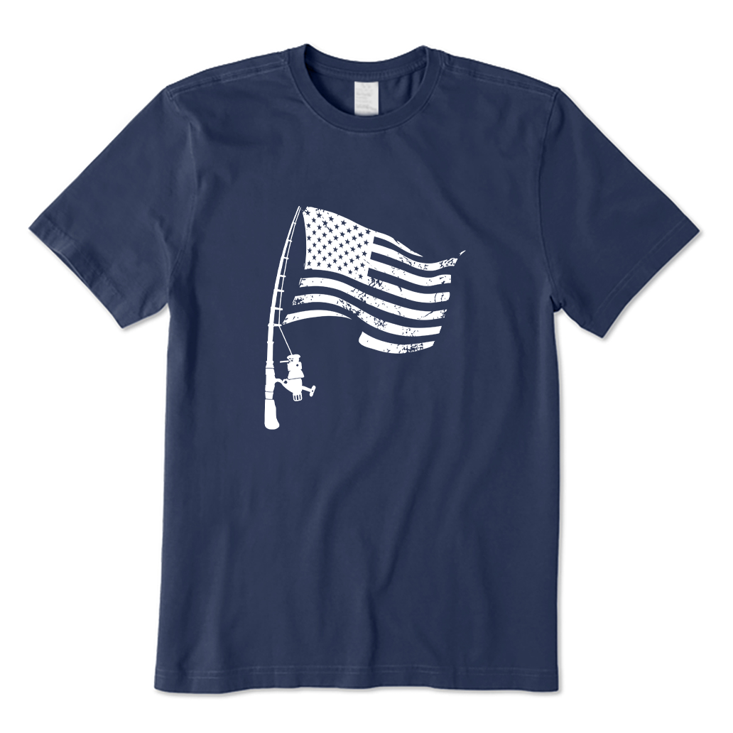 Fishing American T-shirt