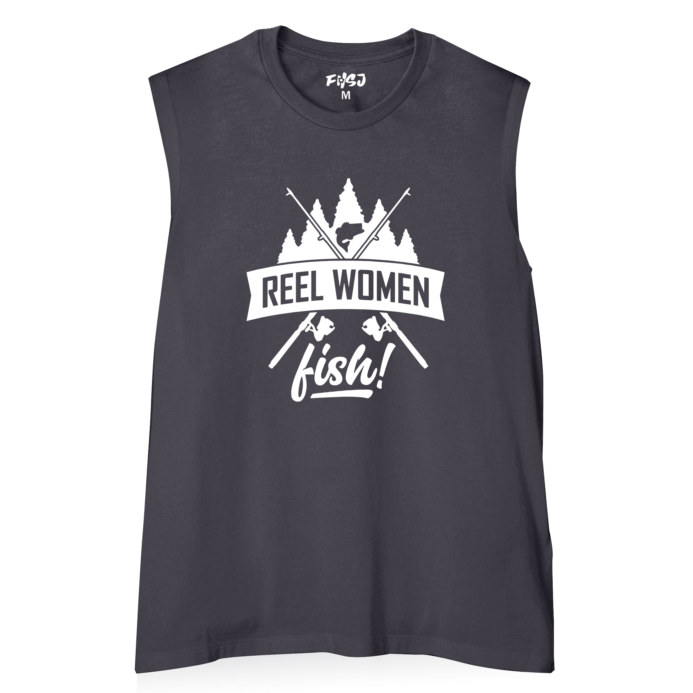 Women Reel Women Fish Tank Top